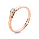 Diamant Ring 4er-Krappe 750er Rotgold 1A442R852-2 
